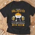 Grillmeister Hol Mir Ein Bier Grillmeister Hol T-Shirt Geschenke für alte Männer