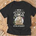Großmutter & 2 Enkel Offizielles Oma Schlaf Faultier T-Shirt Geschenke für alte Männer