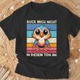 Guck Mich Nicht In Diesem Ton An Lustigerogel Spruch T-Shirt Geschenke für alte Männer