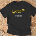 Habibi Arabic Habibi T-Shirt Geschenke für alte Männer