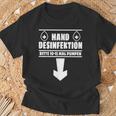 Hand Disinfection Sex Slogan T-Shirt Geschenke für alte Männer