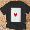 Heart Ace Costume T-Shirt Geschenke für alte Männer