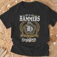 Het Is Een Hammers Ding Je Zou Het Niet Begrijpen Hammers Naam T-Shirt Geschenke für alte Männer
