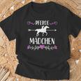 Horse Girls Horse Rider Idea S T-Shirt Geschenke für alte Männer