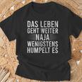 Humpeln Crücken Saying Meniscus Riss Cross Ligament Riss T-Shirt Geschenke für alte Männer