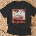 Ibuprofen Cat Meme T-Shirt Geschenke für alte Männer