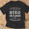 Ich Bin Dieser Legendary Bergmannon Dem Alle Reden S T-Shirt Geschenke für alte Männer