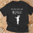 Ich Bin Hier Der Chef Ich Bin Hier Der Chef T-Shirt Geschenke für alte Männer