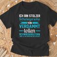 Ich Bin Stolzer Schlagereltern Ich Bin Stolzer Schlager T-Shirt Geschenke für alte Männer