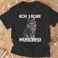 Ich Liebe Muschis I Love T-Shirt Geschenke für alte Männer