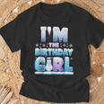 I'm The Birthday Girl Winter Snowflake Matching Family T-Shirt Gifts for Old Men
