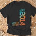 Impresionante Edición Limitada Abril 2014 Retro 2014Intage 2014 Camiseta unisex Regalos para ancianos
