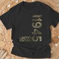 January 1945 Man Woman 80Th Birthday Limited Edition T-Shirt Geschenke für alte Männer