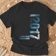 January 2017 Boy Girl 8Th Birthday Limited Edition T-Shirt Geschenke für alte Männer