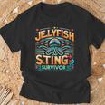 Jellyfish Sting Survivor T-Shirt Geschenke für alte Männer