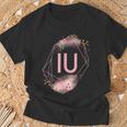 K-Pop Coréen I Love You Hand Letters Iu Together T-Shirt Cadeaux pour les vieillards