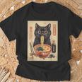 Anime Cat Gifts, Kawaii Cat Shirts, Anime Cat Shirts, Anime Shirts, Ramen Shirts, Soup Shirts, Cat Shirts