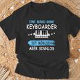 Keyboarder Musician Fun Sayings Music Piano Accessories T-Shirt Geschenke für alte Männer