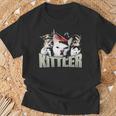 Kittler Cat Cool Cats And Kittens T-Shirt Geschenke für alte Männer