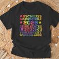 Legendeerlässt Schulgelände Abschluss Grundschule 2025 T-Shirt Geschenke für alte Männer