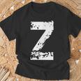 The Letter Z T-Shirt Geschenke für alte Männer