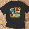 Level 100 Days Of School Completed Gaming Gamer Boy T-Shirt Gifts for Old Men