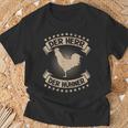 The Lord Of The Chickens Poultry Farmers Chicken S T-Shirt Geschenke für alte Männer