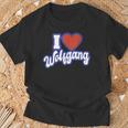 I Love Wolfgang T-Shirt Geschenke für alte Männer