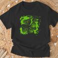 Lucky Charm Four Leaf Clover Irish Clover S T-Shirt Geschenke für alte Männer