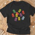 Lustiger Gummibärchen Bonbon-Mix T-Shirt Geschenke für alte Männer