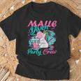 Malle Diven Party Crew Saufen T-Shirt Geschenke für alte Männer