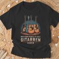 Man Kann Niemals Zuiele Gitarren Haben Gitarrist T-Shirt Geschenke für alte Männer