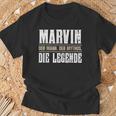 Marvin First Name Name Marvin T-Shirt Geschenke für alte Männer