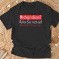 Maths Teacher Humour Maths Student Maths T-Shirt Geschenke für alte Männer