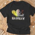 Mawmaw Of Both Baseball Softball Mother's Day For Family T-Shirt Gifts for Old Men