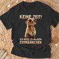 Meerkat Surikate Ich Muss Zu Meinen Erdmännchen T-Shirt Geschenke für alte Männer