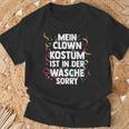 Mein Clown Kostüm Ist In Der Wäsche Carnival T-Shirt Geschenke für alte Männer