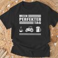 Mein Perfekt Tag Farmer T-Shirt Geschenke für alte Männer