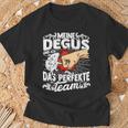 Meine Degus And Ich Das Perfekte Team Shrauchrat Degu T-Shirt Geschenke für alte Männer