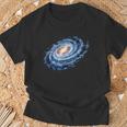 Milky Way In Space T-Shirt Geschenke für alte Männer