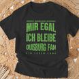 Mir Egal Ich Bleibe Duisburg Fan Football Fan T-Shirt Geschenke für alte Männer