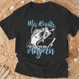 Mir Reichts Ich Geh Angeln Sayings Fun Clothing For Fishing T-Shirt Geschenke für alte Männer