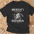 Mir Reichts Ich Geh Cycling Bicycle T-Shirt Geschenke für alte Männer