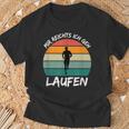 Mir Reichts Ich Geh Laufen Jogging Runner Slogan T-Shirt Geschenke für alte Männer