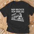 Model Railway Railway Model Making Saying T-Shirt Geschenke für alte Männer