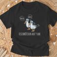 Moin Fish Buns Seagull North German Platgerman T-Shirt Geschenke für alte Männer