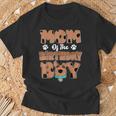 Mom And Dad Birthday Boy Dog Family Matching T-Shirt Gifts for Old Men