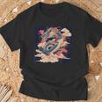 Motif Dragon Japonais Pour Un Style Emblématique T-Shirt Cadeaux pour les vieillards