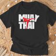 Muay Thai Thai Boxing T-Shirt Geschenke für alte Männer