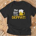 Mundl Mei Beer Is Ned Deppat I Austria Oida Alcohol T-Shirt Geschenke für alte Männer